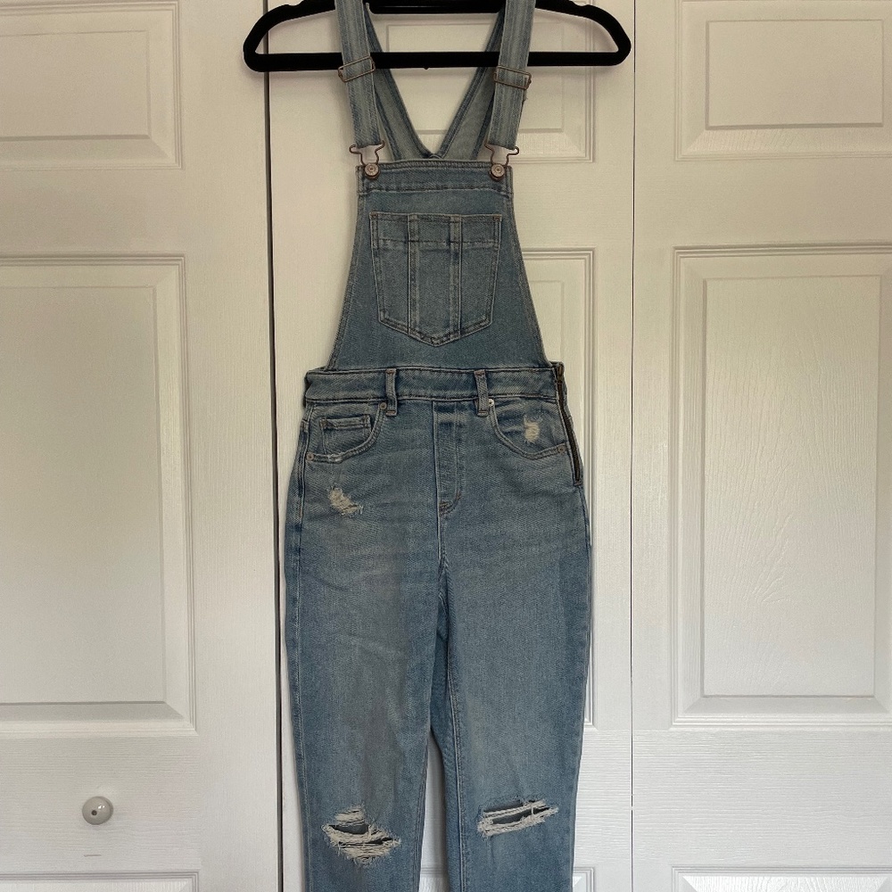 American Eagle Mom Overalls Size 0 Regular